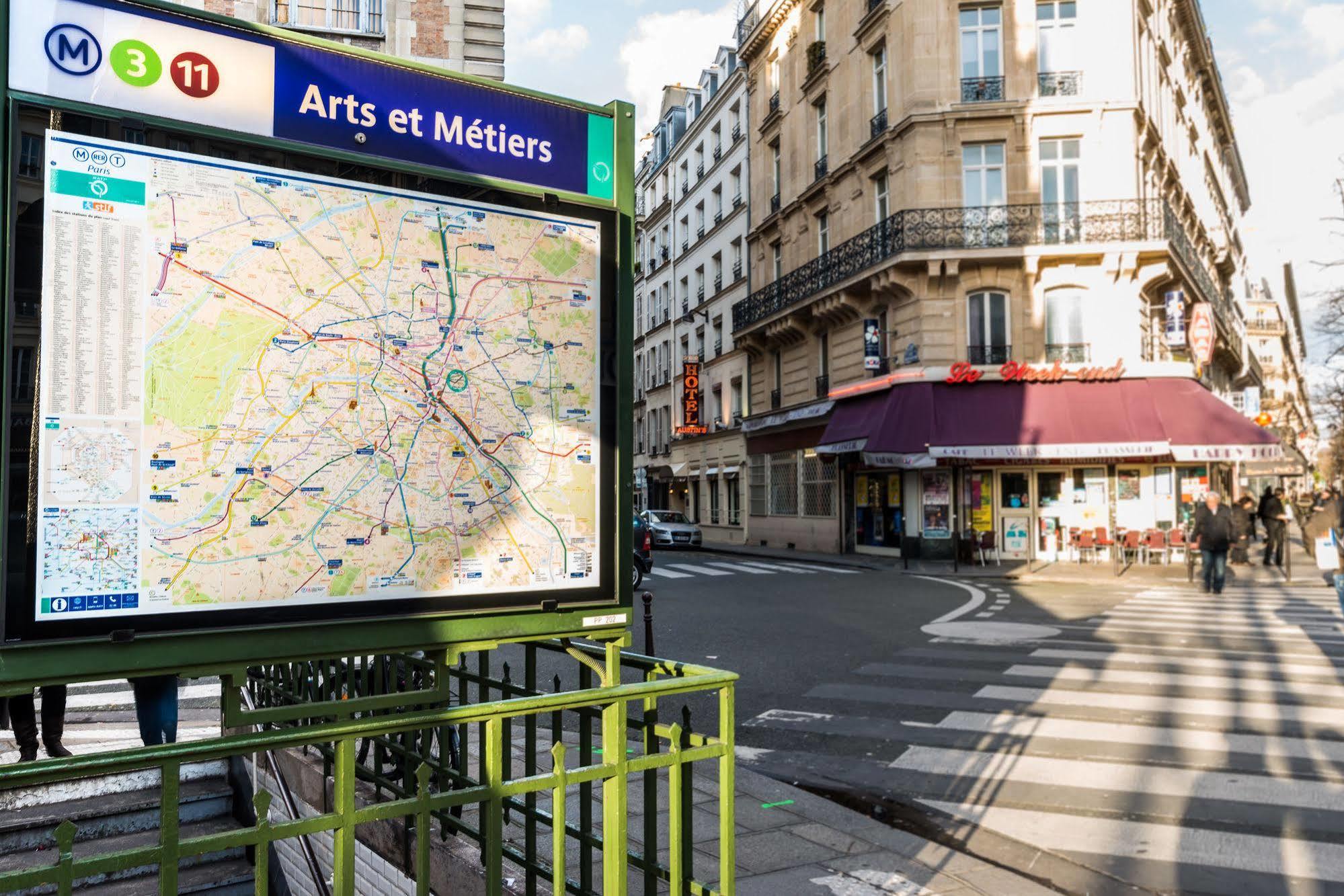 Austin'S Arts Et Metiers Hotel Paris Exterior photo